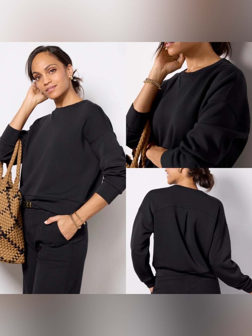 SPANX Airessential Crew-Neck Jumper sz S